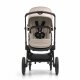 BUGABOO - Fox 5 Kinderwagen mit Liegewanne und Sitz CORE (SCHWARZ / DESERT TAUPE)