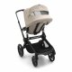 BUGABOO - Fox 5 Kinderwagen mit Liegewanne und Sitz CORE (SCHWARZ / DESERT TAUPE)