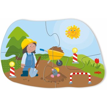 Haba - 6 erste Puzzles – Baustelle (2)