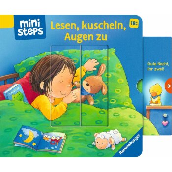 Ravensburger - ministeps - Lesen, kuscheln, Augen zu