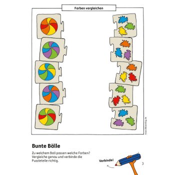 Hauschka - Kindergartenblock - Kombinieren, rätseln,...