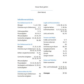 Hauschka - Mein Rätselblock - Mathe 1. Klasse