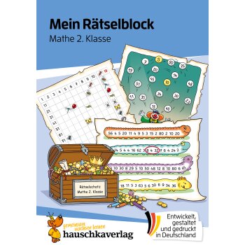 Hauschka - Mein R&auml;tselblock - Mathe 2. Klasse