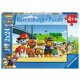 Ravensburger - Heldenhafte Hunde (Paw Patrol) PUZZLE (2 x 24 Teile)