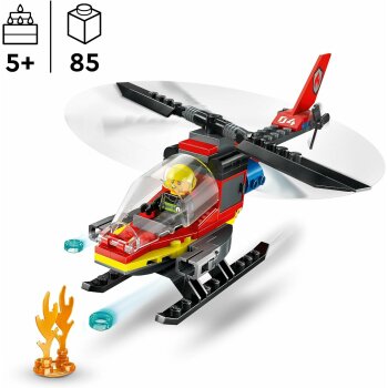 LEGO - City - 60411 Feuerwehrhubschrauber