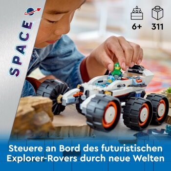 LEGO - City - 60431 Weltraum-Rover mit Außerirdischen