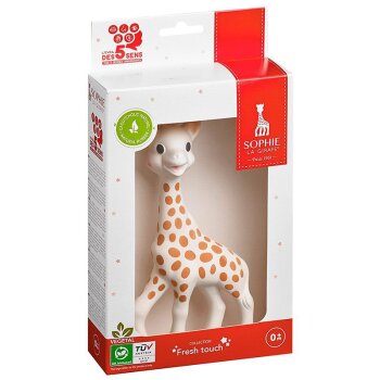 Sophie La Girafe - Geschenkkarton rot-weiß