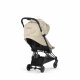 CYBEX - Platinum Coya SIMPLY-FLOWERS BEIGE, MATTBLACK