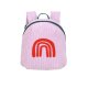 Lässig - Kindergartenrucksack Tiny Cord - Little Gang, Regenbogen, Lila