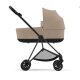 CYBEX - Platinum MIOS 3.0 inkl. Hardparts mit Seatpack und Lux Carry Cot (COZY-BEIGE)