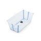 STOKKE - FLEXI BATH® Badewanne Transparent OCEAN-BLUE (N)