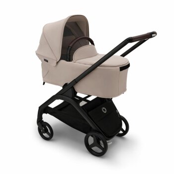 BUGABOO - Dragonfly Kinderwagen mit Liegewanne und Sitz (SCHWARZ / DESERT-TAUPE)