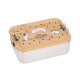 Lässig - Lunchbox Stainless Steel Bamboo Happy Prints (2) (N)