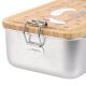 Lässig - Lunchbox Stainless Steel Bamboo Happy Prints (2) (N)