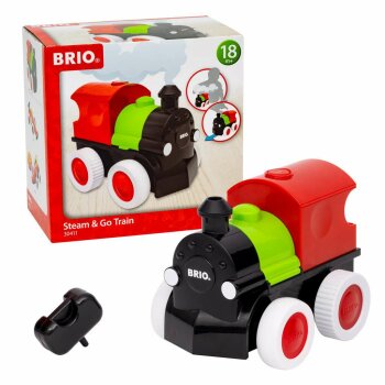 BRIO - Push & Go Zug mit Dampf