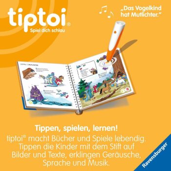 Ravensburger - tiptoi - Darro Drache und die Sache mit dem Mut