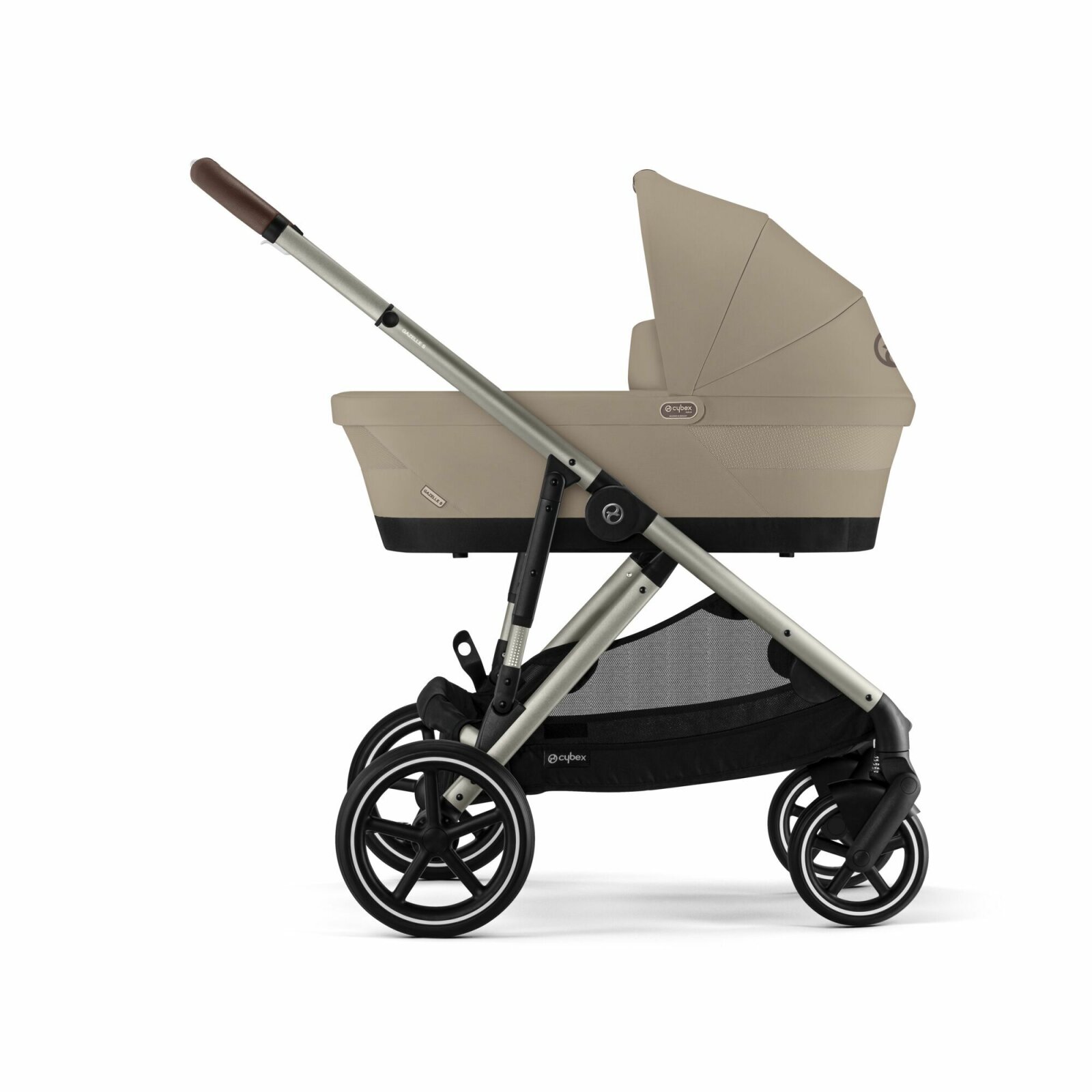 CYBEX Gold Gazelle S Kinderwagen ALMOND BEIGE 989 90