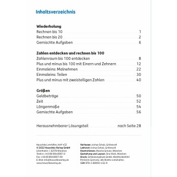 Hauschka - Mein Übungsheft Rechnen - 2. Klasse