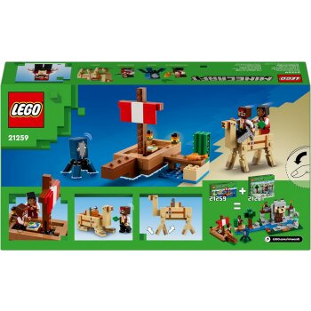 LEGO - Minecraft - 21259 Die Piratenschiffreise