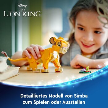 LEGO - Disney - 43243 Simba, das Löwenjunge des...