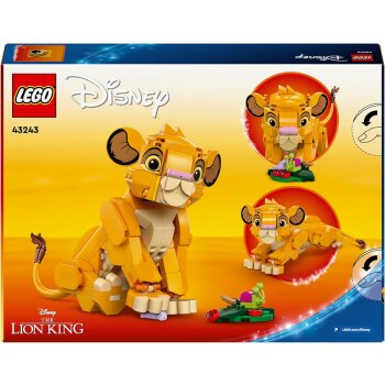 LEGO - Disney - 43243 Simba, das Löwenjunge des Königs