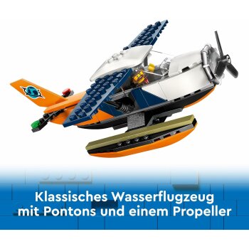 LEGO - City - 60425 Dschungelforscher-Wasserflugzeug