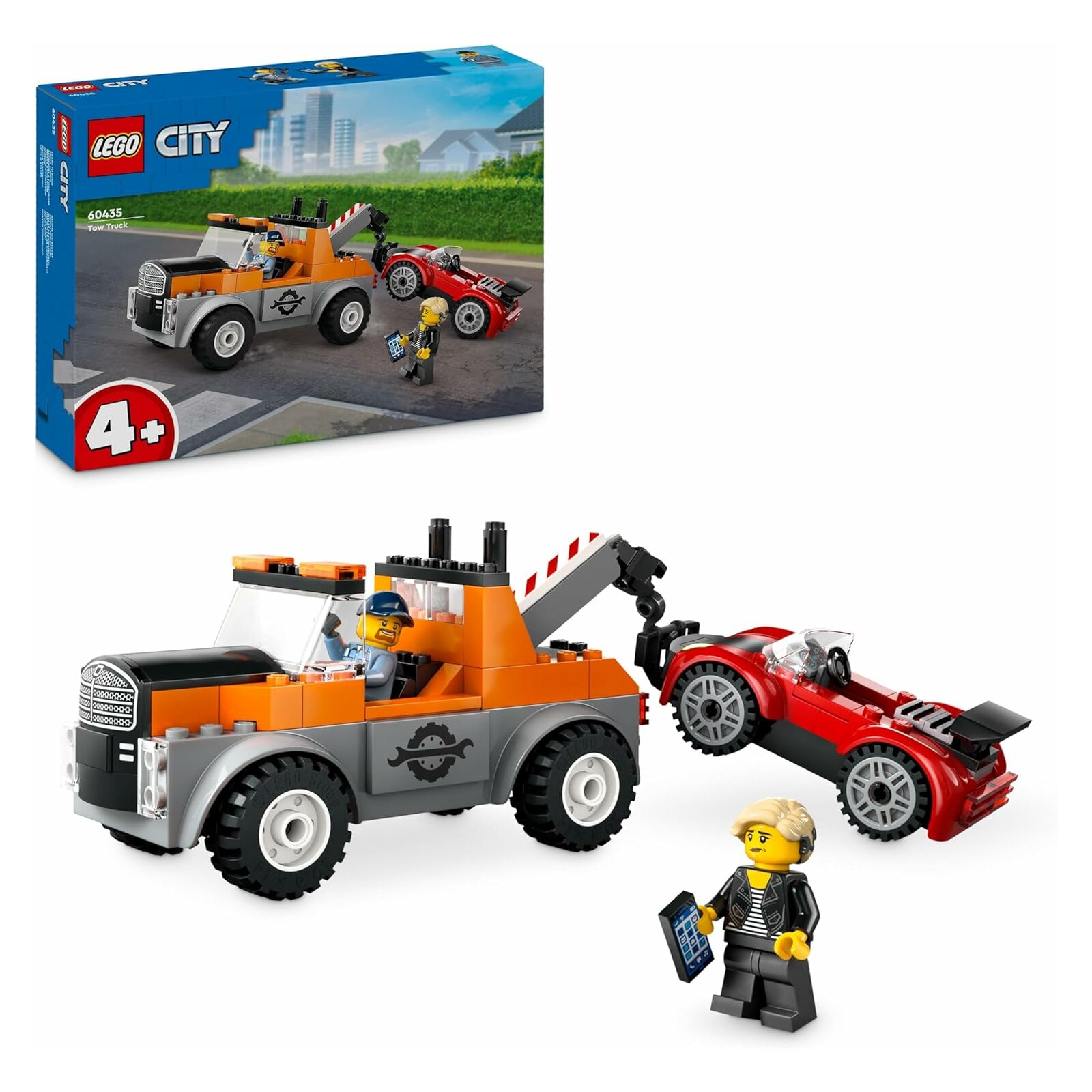 LEGO City 60435 Abschleppwagen mit Sportauto