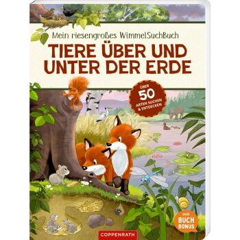 Coppenrath - WimmelSuchBuch: Tiere über und unter...