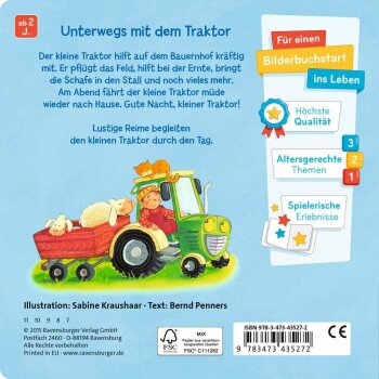 Ravensburger - Wohin fährst du, kleiner Traktor? (A)