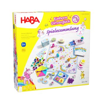 Haba - Einhorn Glitzerglück – Spielesammlung (2)