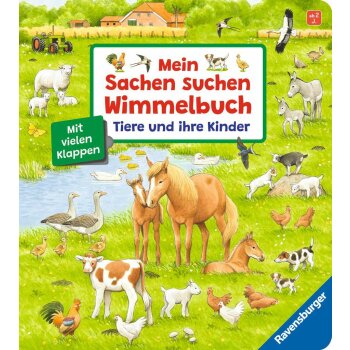 Ravensburger - Mein Sachen suchen Wimmelbuch: Tiere und...