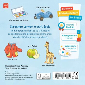 Ravensburger - Mein Bilder-Wörterbuch: Im Kindergarten