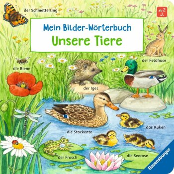 Ravensburger - Mein Bilder-Wörterbuch: Unsere Tiere