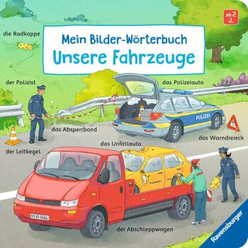 Ravensburger - Mein Bilder-Wörterbuch: Unsere Fahrzeuge