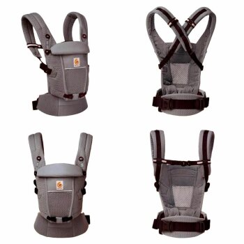 Ergobaby - Adapt-Babytrage Softflex Mesh GRAPHITE-GREY