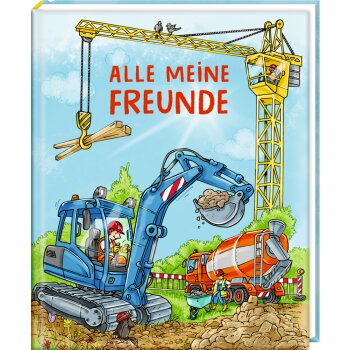 Coppenrath - Freundebuch: Baustelle - Alle meine Freunde