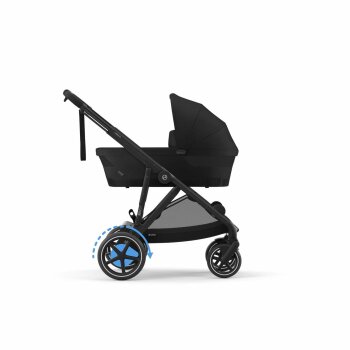 CYBEX - Gold e-Gazelle S Kinderwagen MOON-BLACK