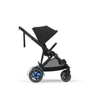 CYBEX - Gold e-Gazelle S Kinderwagen MOON-BLACK