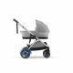 CYBEX - Gold e-Gazelle S Kinderwagen STONE-GREY