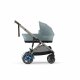 CYBEX - Gold e-Gazelle S Kinderwagen STORMY-BLUE