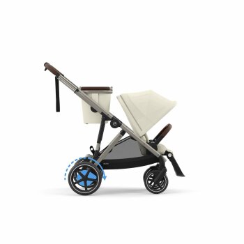 CYBEX - Gold e-Gazelle S Kinderwagen SEASHELL-BEIGE