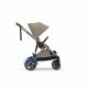 CYBEX - Gold e-Gazelle S Kinderwagen ALMOND-BEIGE