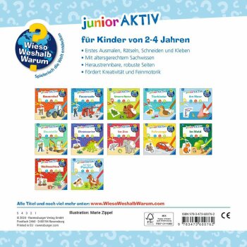 Ravensburger - Wieso? Weshalb? Warum? junior AKTIV: Auf...