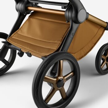 BUGABOO - Fox 5 Kinderwagen mit Liegewanne und Sitz Limited Edition Noir (BERNSTEIN)