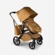 BUGABOO - Fox 5 Kinderwagen mit Liegewanne und Sitz Limited Edition Noir (BERNSTEIN)