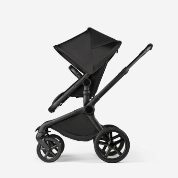 BUGABOO - Fox 5 Kinderwagen mit Liegewanne und Sitz Limited Edition Noir (TIEFSCHWARZ)