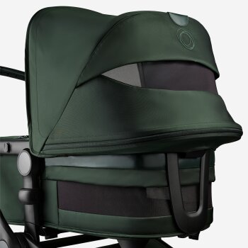 BUGABOO - Fox 5 Kinderwagen mit Liegewanne und Sitz Limited Edition Noir (MITTERNACHTSGRÜN)