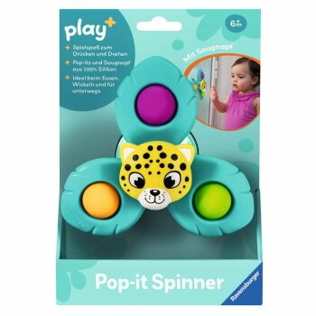 Ravensburger - Play+ Pop-it Spinner: Leopard