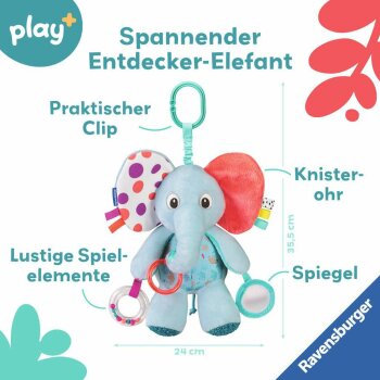 Ravensburger - Play+ Entdecker-Elefant