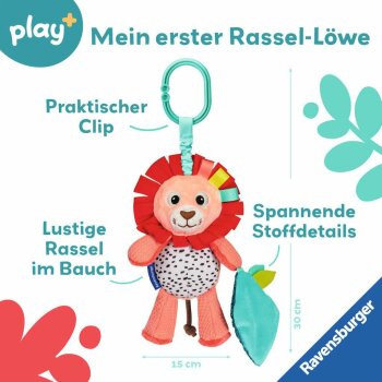 Ravensburger - Play+ Rassel-Löwe